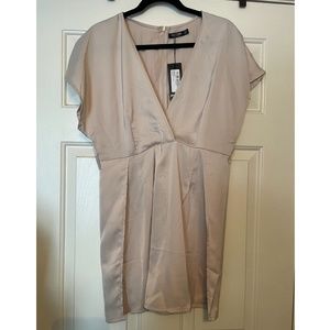 Nasty Gal Ivory Dress